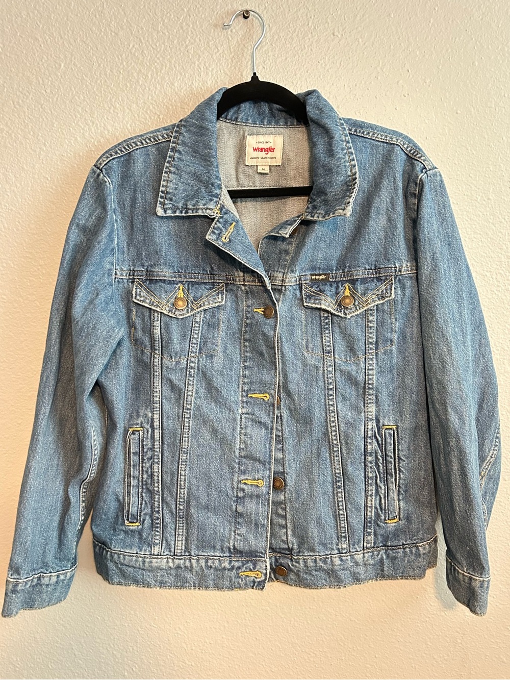 Wrangler Light Blue Denim Trucker Jacket for Women
